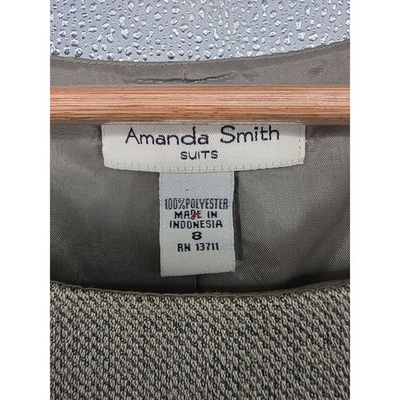Amanda Smith Sleeveless Tweed Top Size 8 - Picture 2 of 8